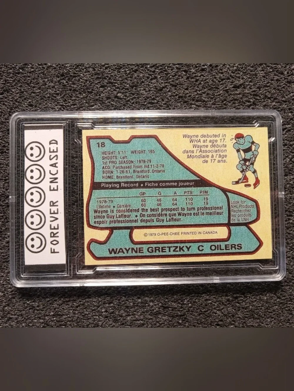 Wayne Gretsky Oilers HOF Autograph Hockey Rookie Card